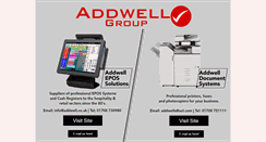 Desktop Screenshot of addwell.co.uk